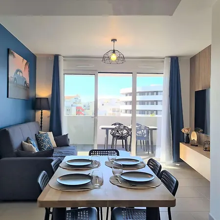 Appt Neuf 2 Pieces Avec Terrasse Et Parking, Cap D'Agde - Fr-1-249-401 * Agde